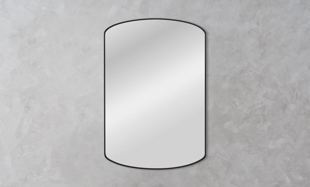 Miro Black Mirrored Cabinet