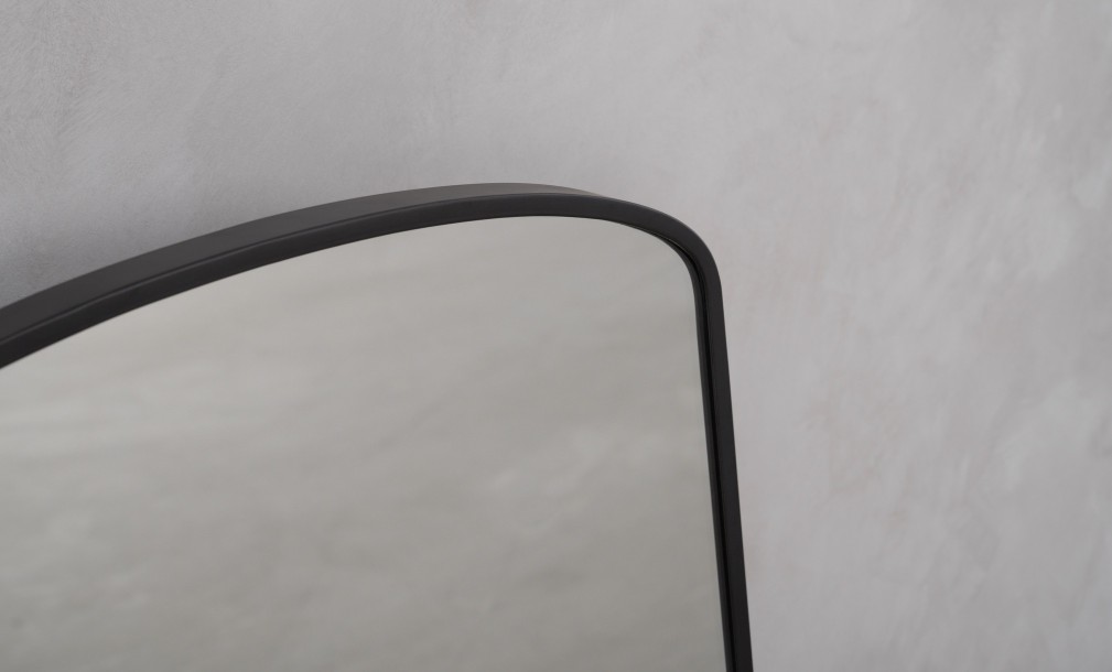 Miro Black Mirrored Cabinet