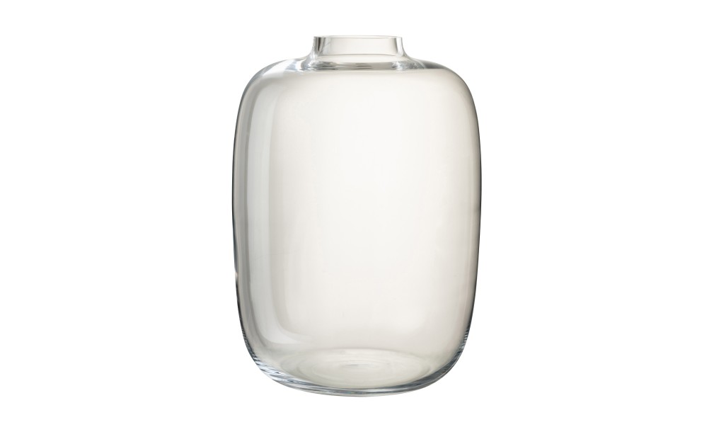 Vase Cleo Glass Transparent L