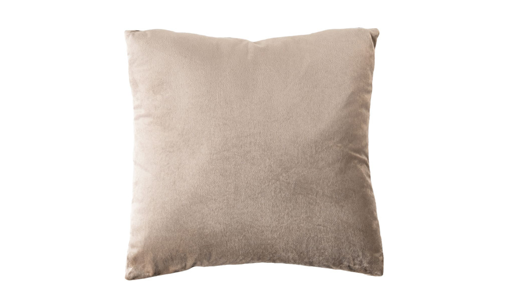 Cushion Square Velvet Beige