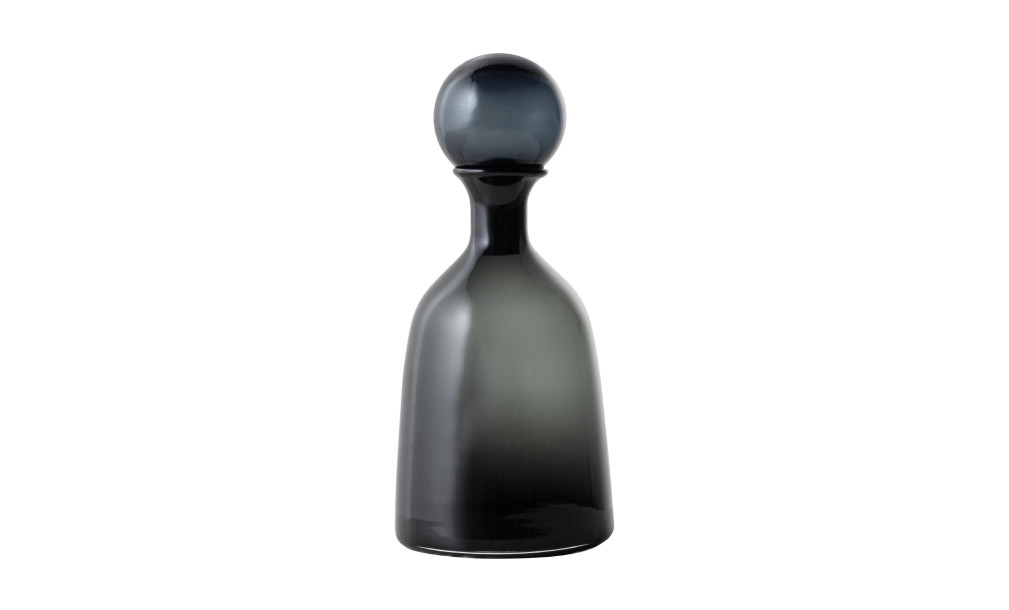 Bottle Black Color Glass S