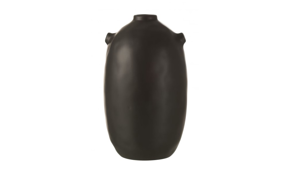 Renaissance Jar Ceramic Black