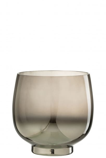 Smoke Hurricane Glass L