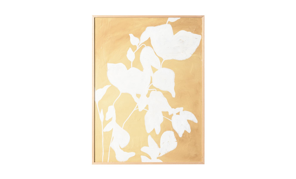 Fortuna Oak Frame Wall Decoration by Malerifabrikken