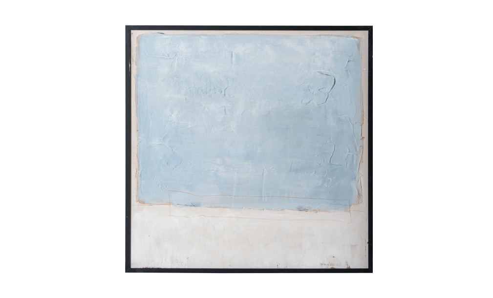 Blue Inside Wall Decoration Black by Malerifabrikken