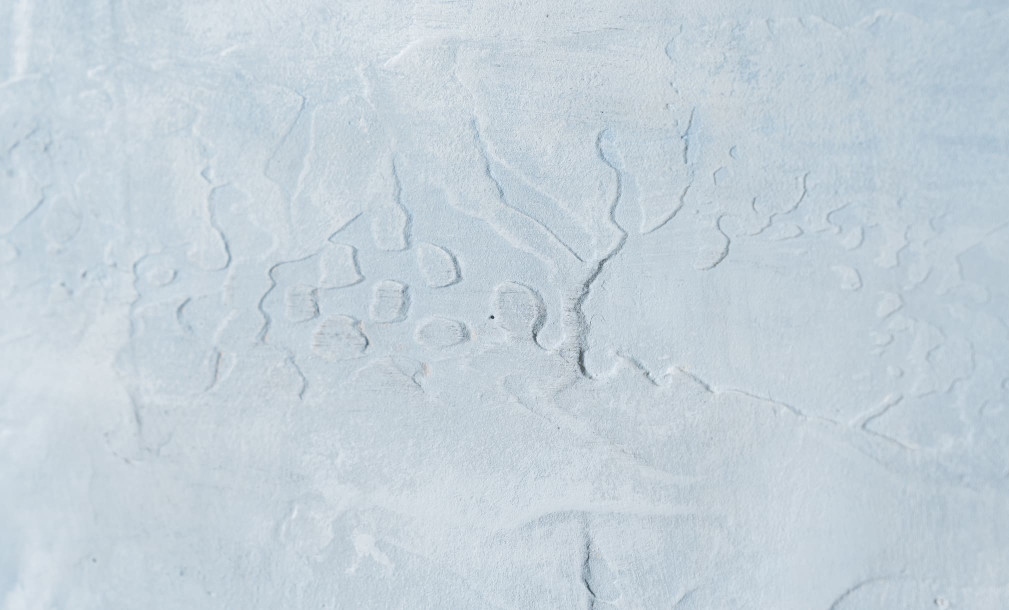 Blue Inside Wall Decoration Black by Malerifabrikken