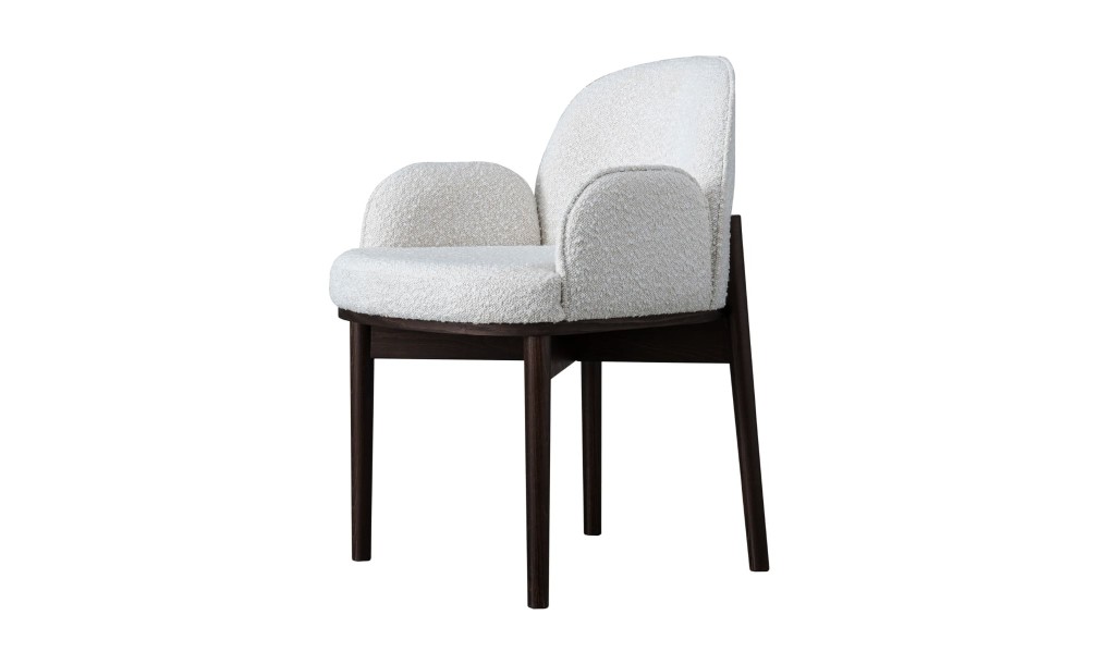 Bolder Chair (Fabric: EASY BOUCLE col.01 Linen)