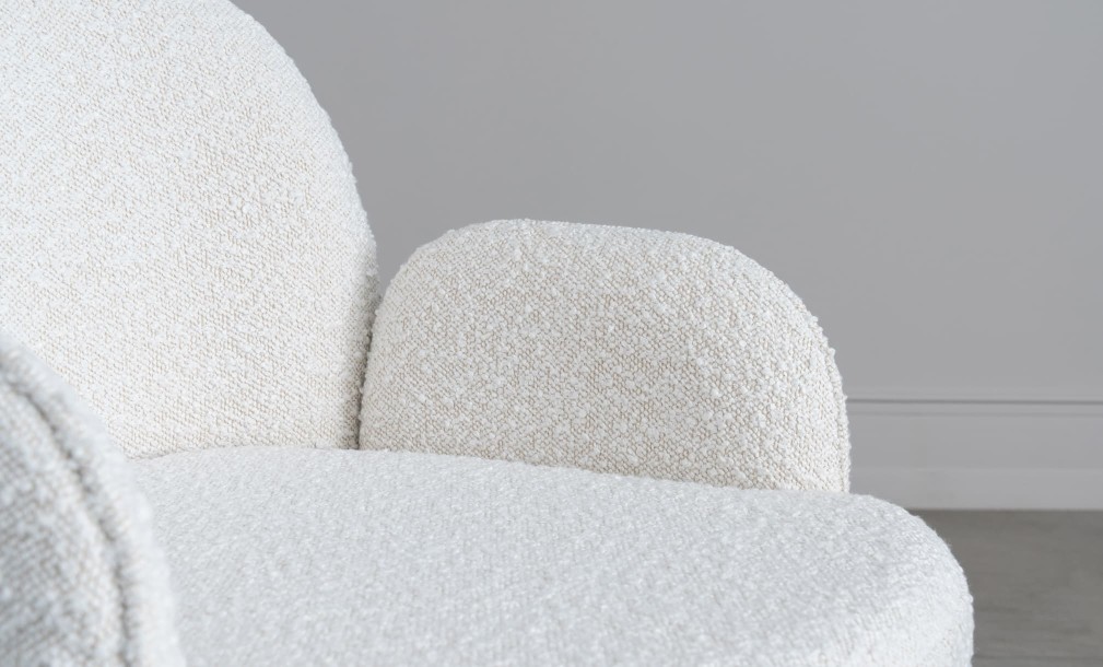 Bolder Chair (Fabric: EASY BOUCLE col.01 Linen)