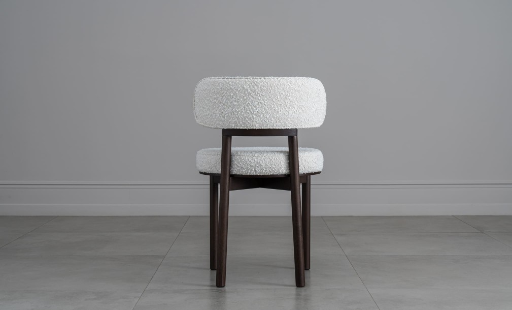 Davis Chair (Fabric: EASY BOUCLE col.01 Linen)