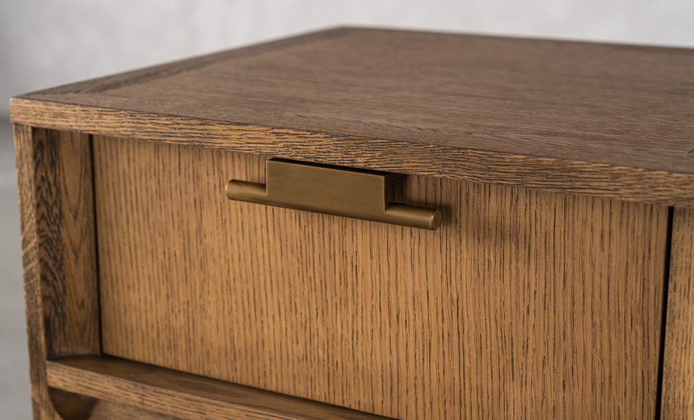 City Bed table Honey Oak color