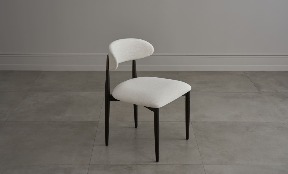 Bradley Dining Chair Dark (Nomad Snow)