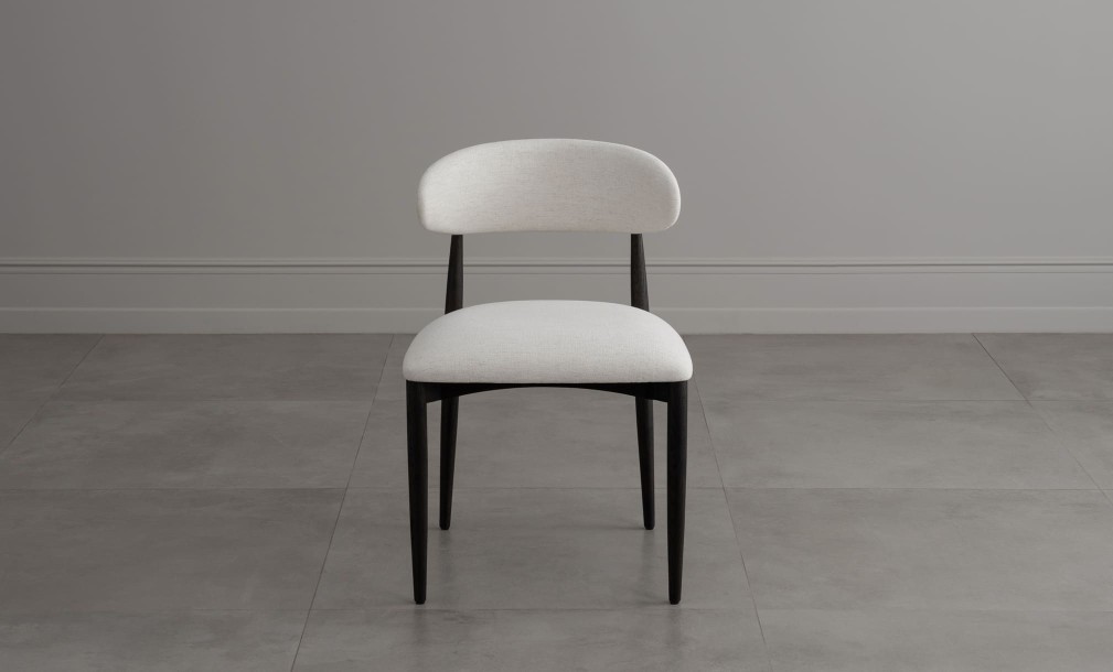 Bradley Dining Chair Dark (Nomad Snow)