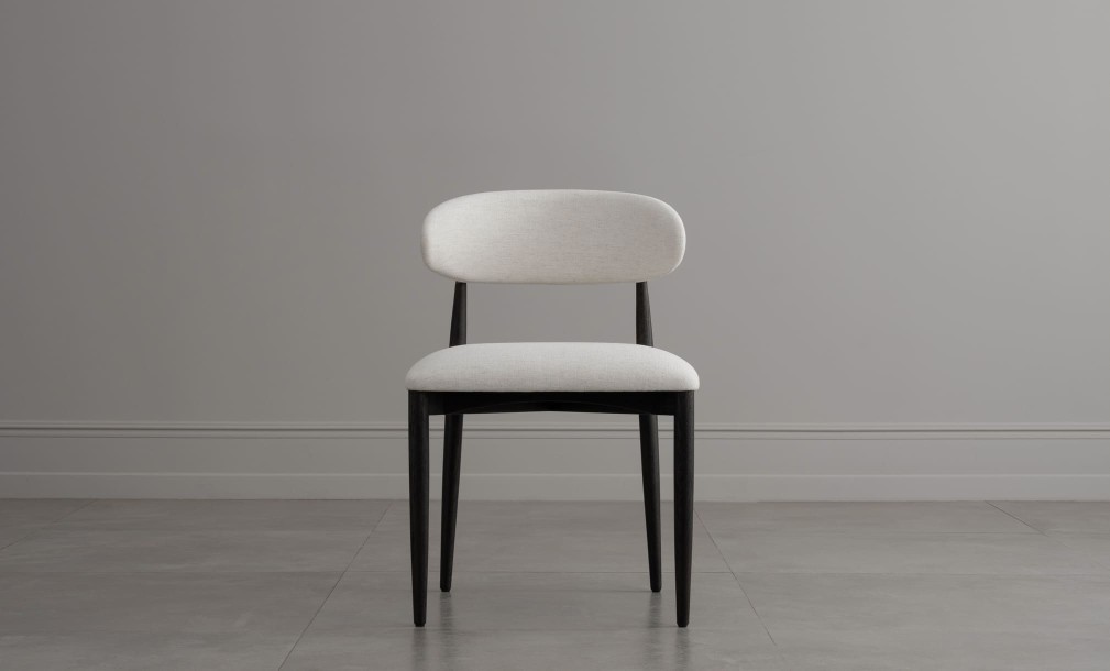 Bradley Dining Chair Dark (Nomad Snow)