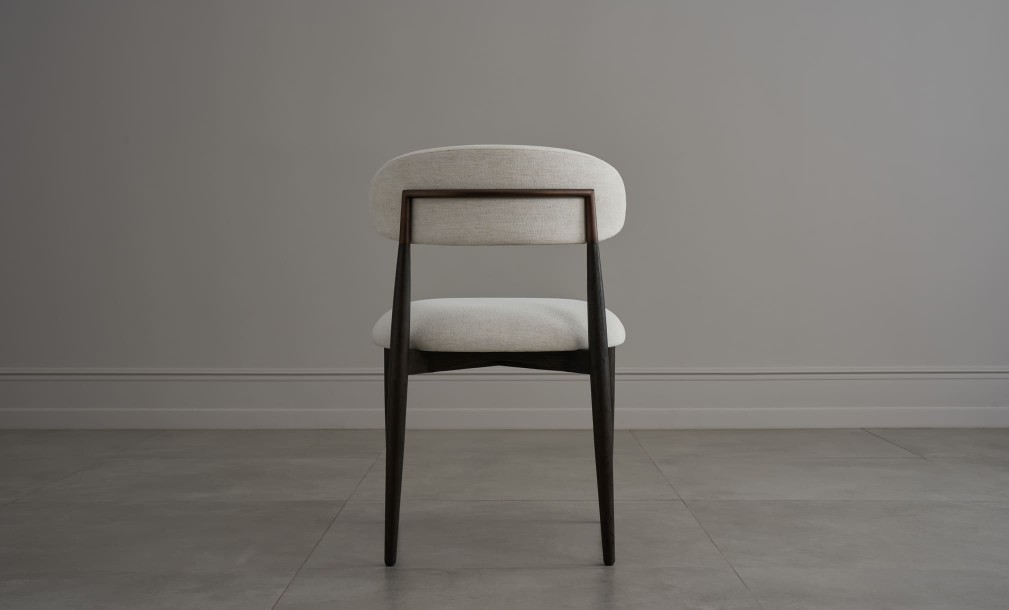 Bradley Dining Chair Dark (Nomad Snow)