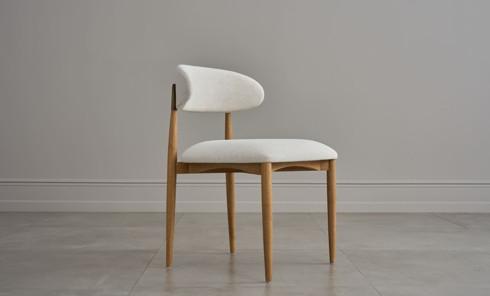 Bradley Dining Chair Light (Nomad Snow)