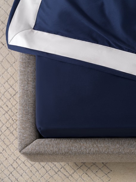Fitted Sheet Mood Indigo 200x200 cm