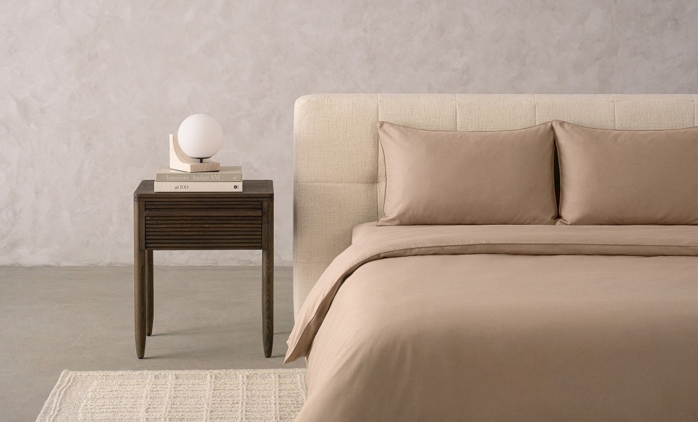 Sense Pillowcase Plaza Taupe 50x75 cm (set of 2)