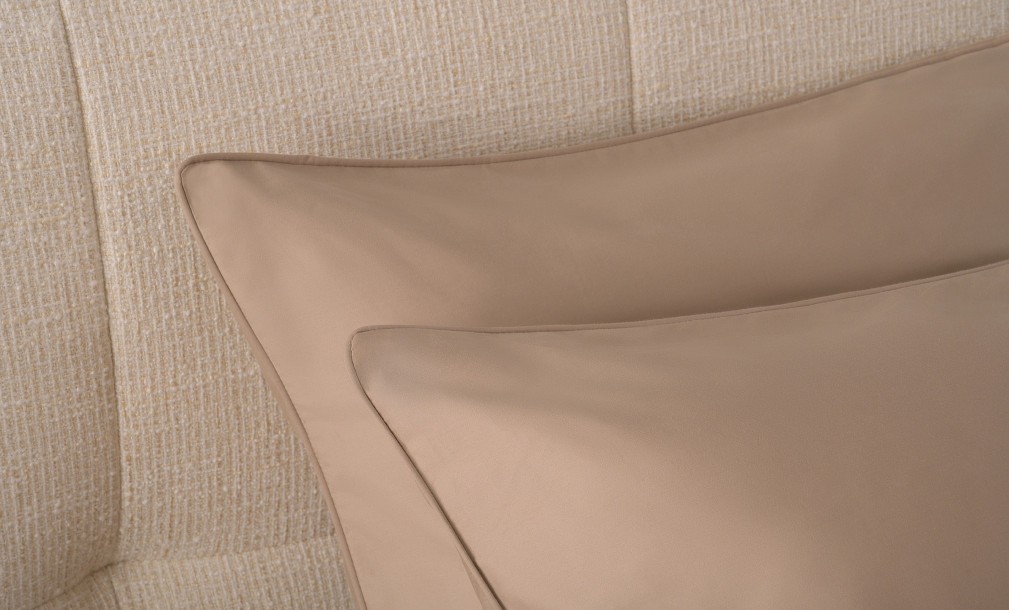 Sense Pillowcase Plaza Taupe 70x70 cm (set of 2)