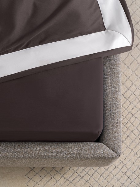 Fitted Sheet Plum Kitten 160x200 cm