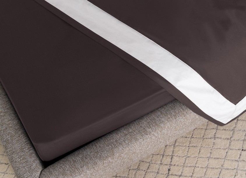 Flat Sheet Plum Kitten 260x270 cm