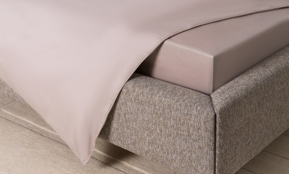 Fitted Sheet Vapor Blue 180x200 cm