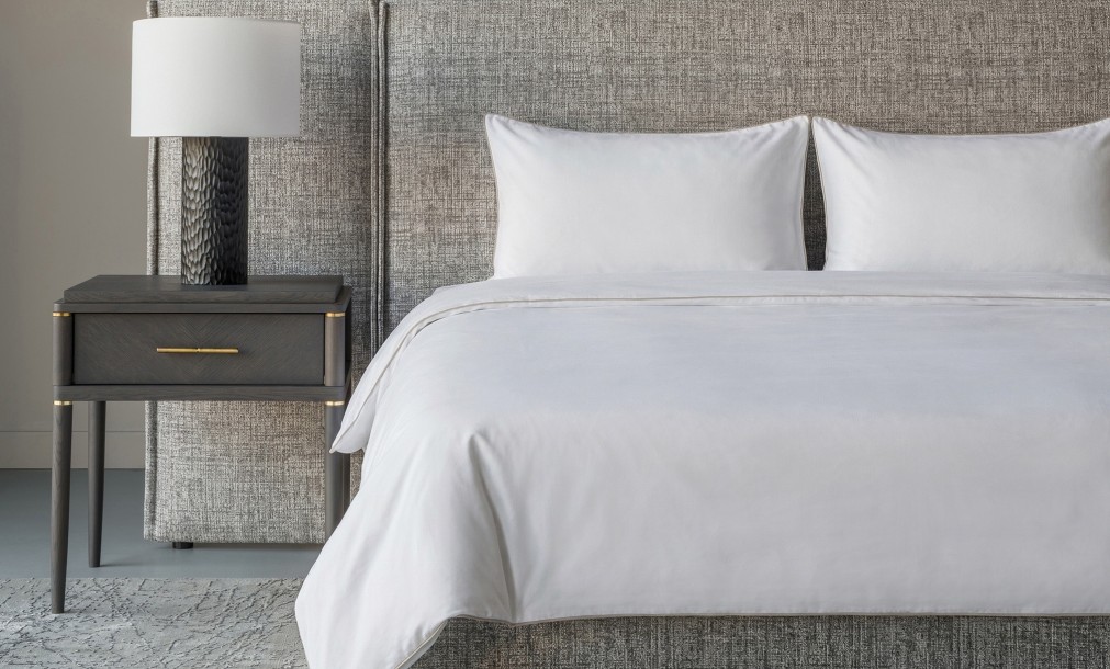 City Duvet Cover White/Vapor Blue 240x220 cm