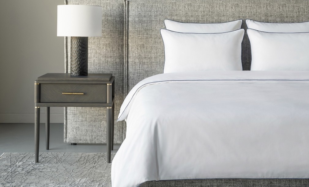 City Duvet Cover White/Mood Indigo 200x220 cm