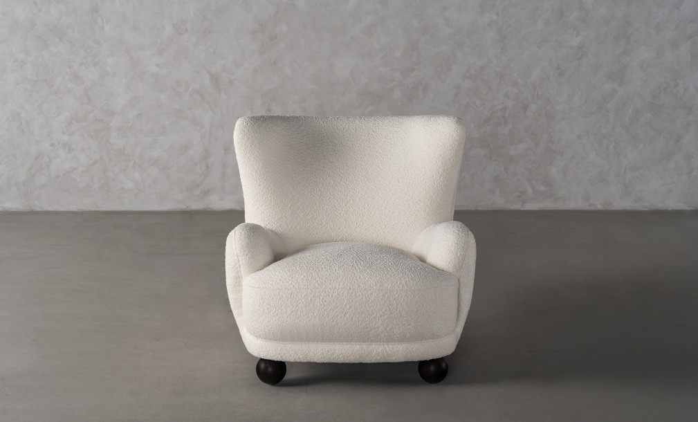 Elliot Armchair (oslo ivory)