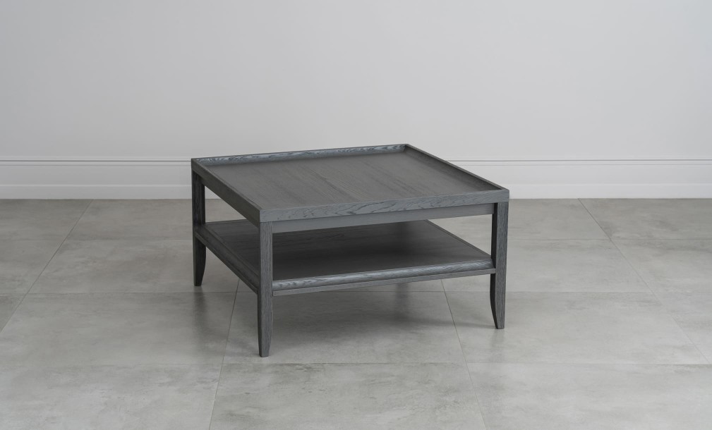City Coffee Table (Color: Oak gray (veneer))