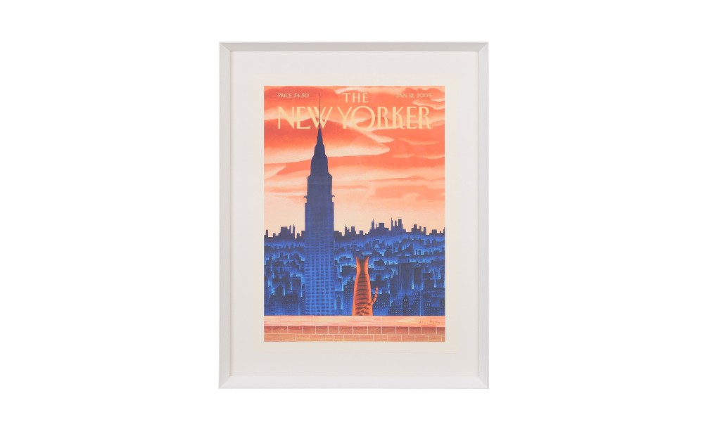 The New Yorker: Ulriksen-Windowsill Cat Poster