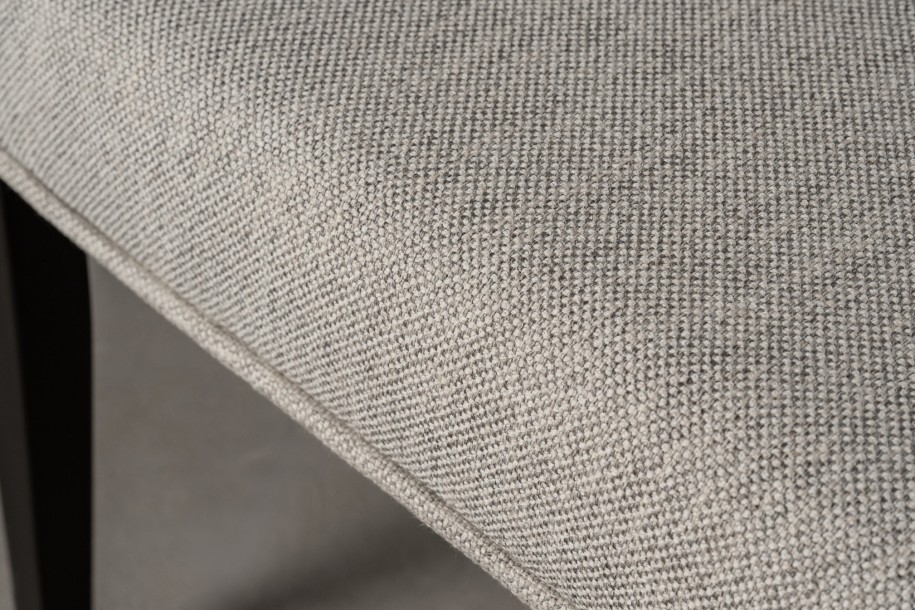 Preston Chair Plain (Fabric: Chevron col.Chinchilla (Cat. 3))