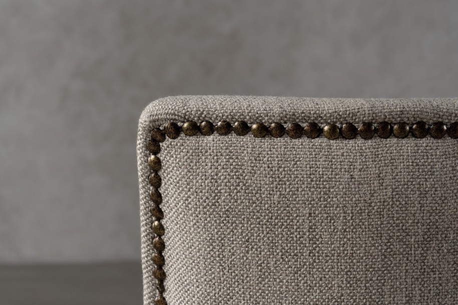 Preston Chair Plain (Fabric: Chevron col.Chinchilla (Cat. 3))