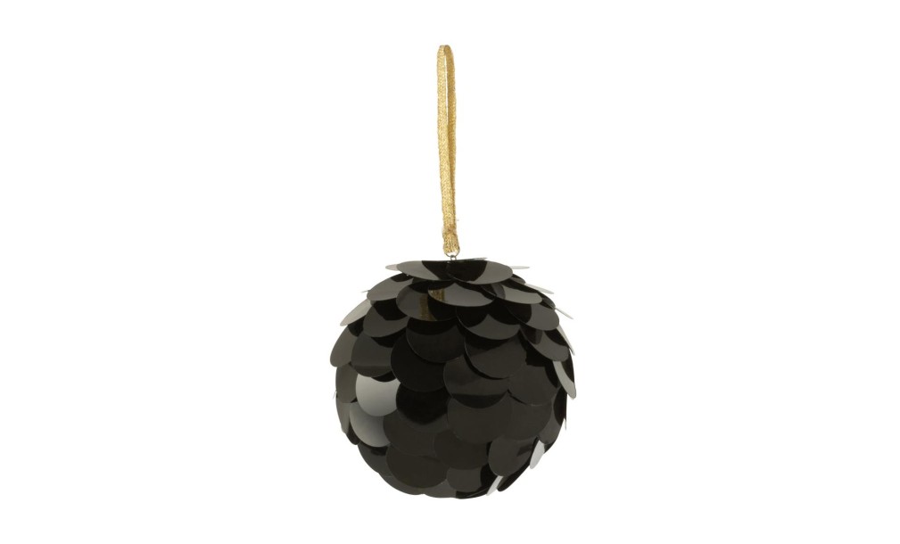 Ball Hanger Sequins Black 