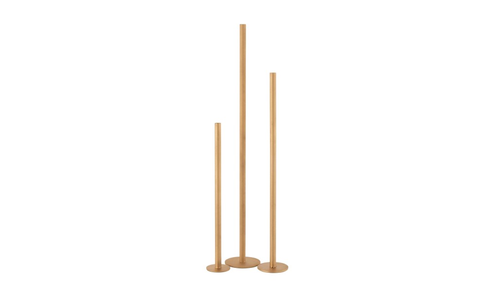 Candle Holder Noud Gold Set of 3