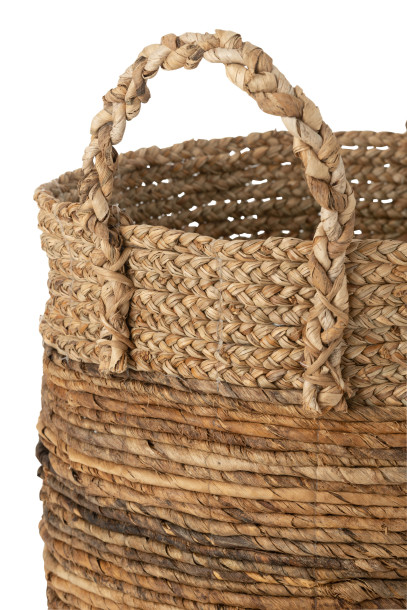 Baskets Lucie Raffia Natural Set of 3