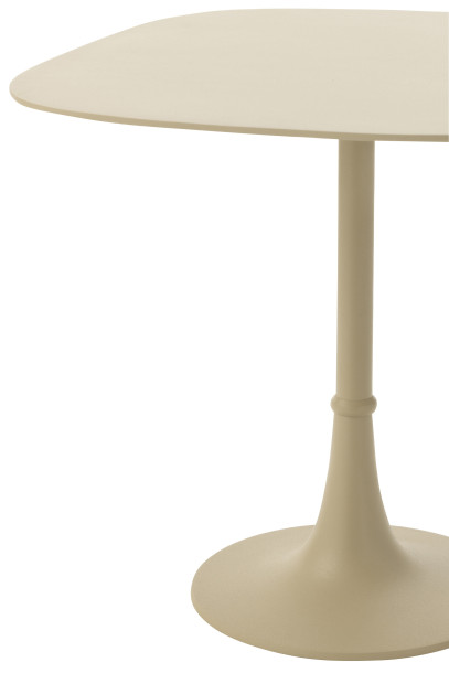 Square Ivory Side Tables Set of 2