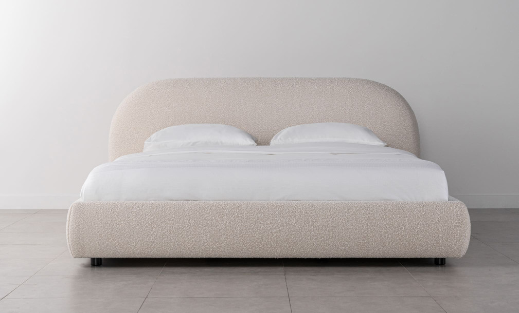 Carolina Bed King Size 203x182 cm (fabric LOT2)