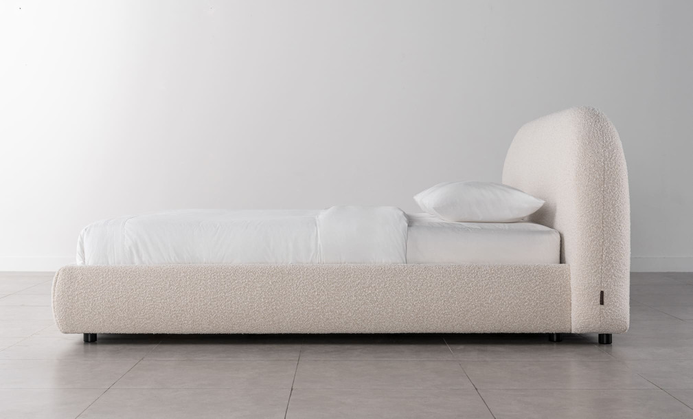 Carolina Bed Queen Size 203x162 cm (fabric LOT2)