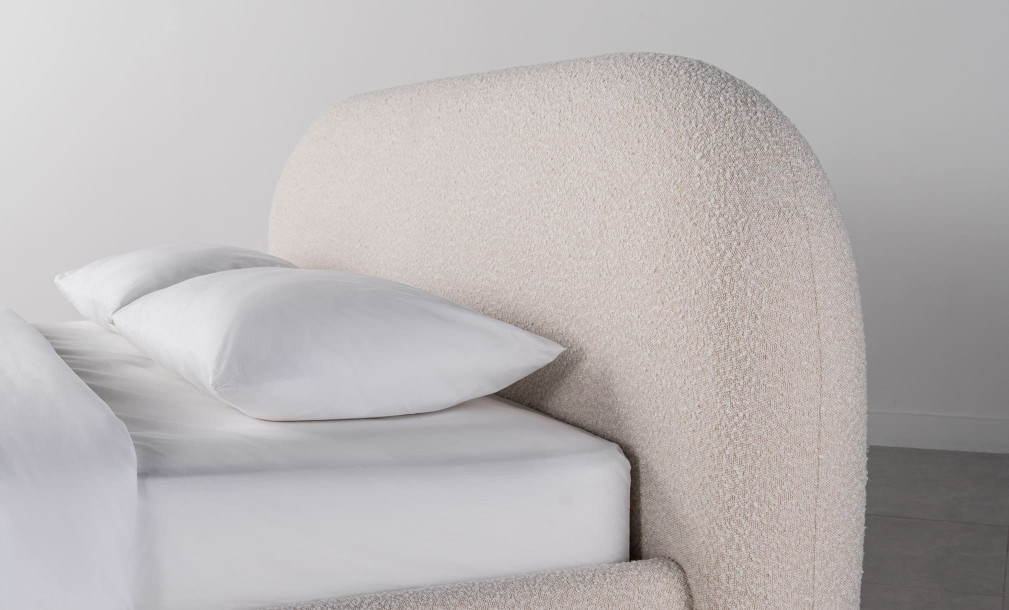 Carolina Bed Queen Size 203x162 cm (fabric LOT2)