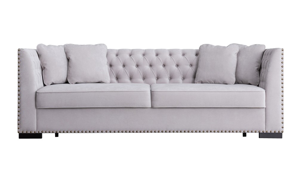 Marseille Sofa Bed (Fabric: VELVET LUX 46 (Cat. 1))