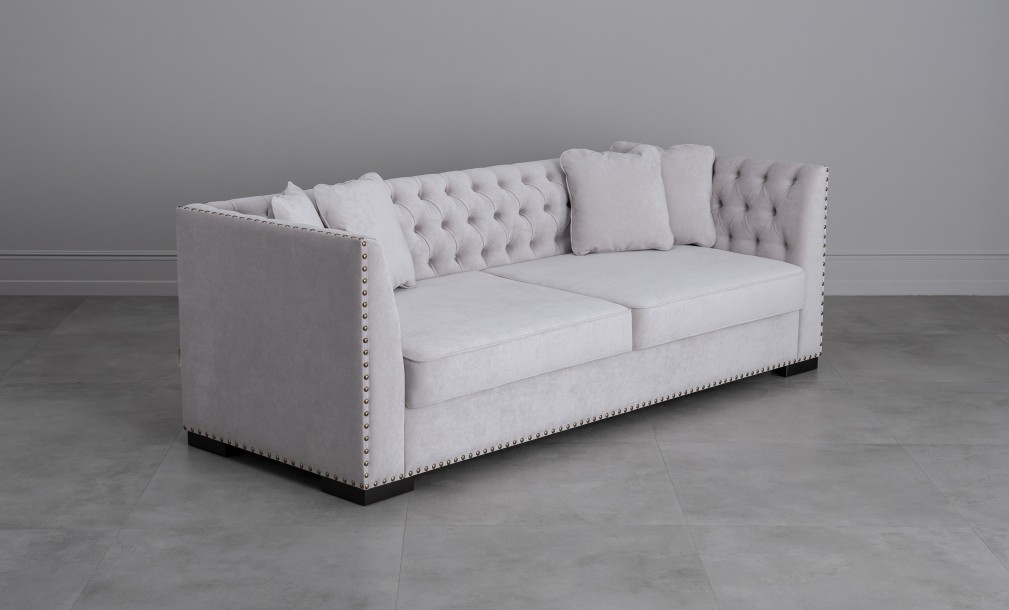 Marseille Sofa Bed (Fabric: VELVET LUX 46 (Cat. 1))