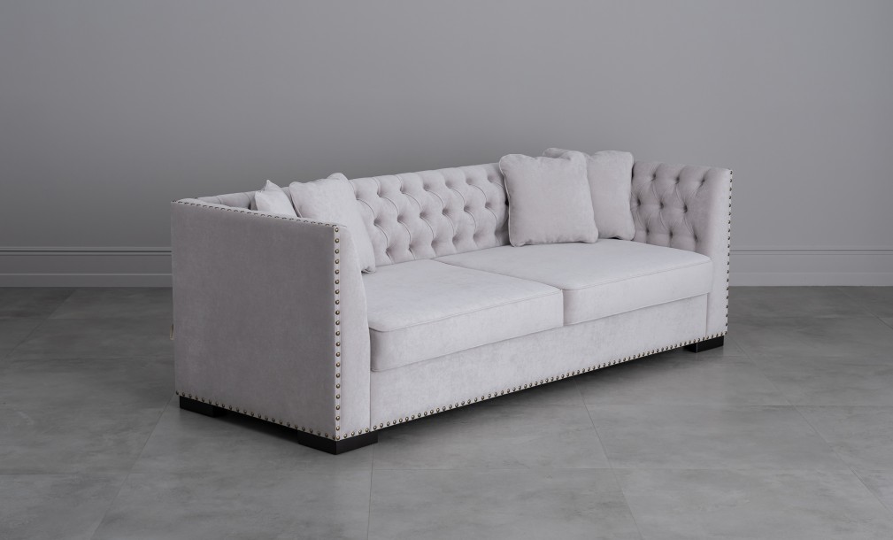 Marseille Sofa Bed (Fabric: VELVET LUX 46 (Cat. 1))