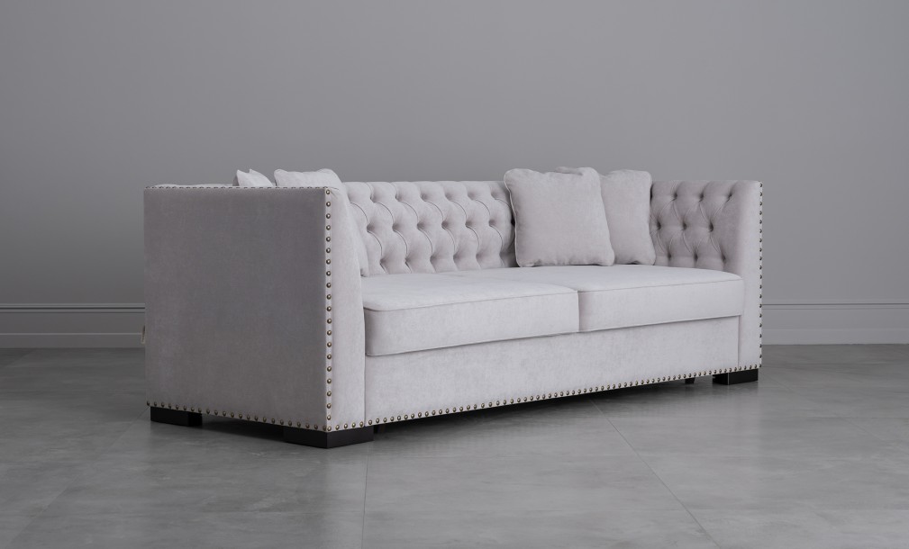 Marseille Sofa Bed (Fabric: VELVET LUX 46 (Cat. 1))