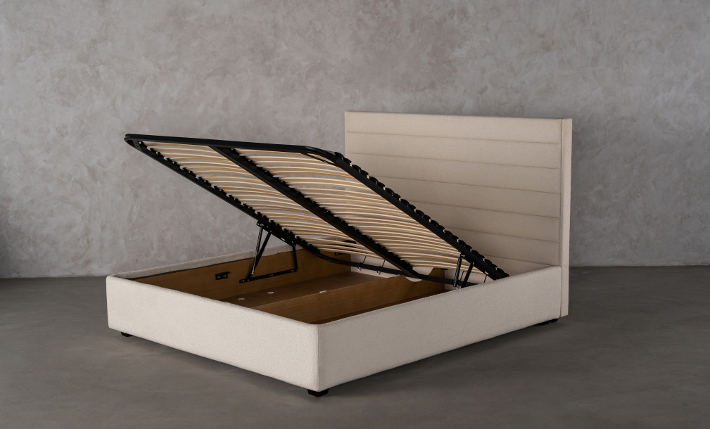 Newberry Horizontal Stripes Bed 180x200 cm (A2891 col.1a)