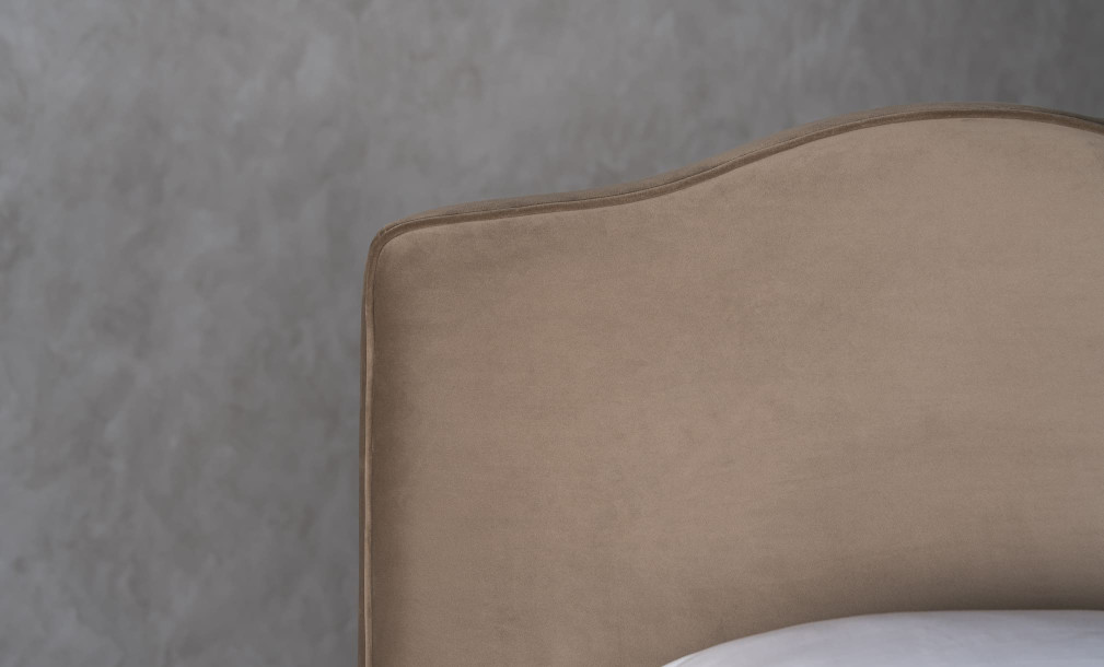 Sanderlight Bed 180x200 cm (Roy005 velvet mink)