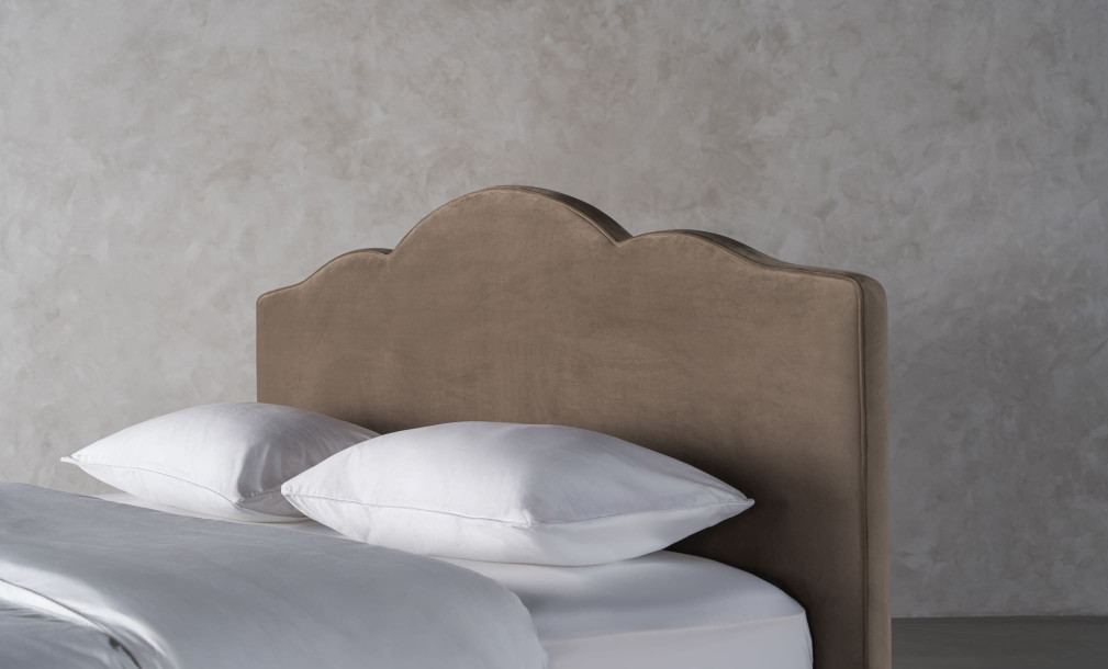 Sanderlight Bed 180x200 cm (Roy005 velvet mink)