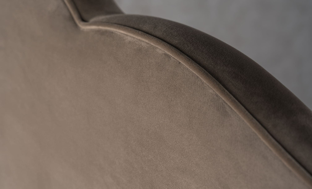 Sanderlight Bed 180x200 cm (Roy005 velvet mink)