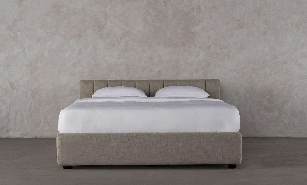 York Vertical Stripes Bed 160x200 cm (G149 col.15c)