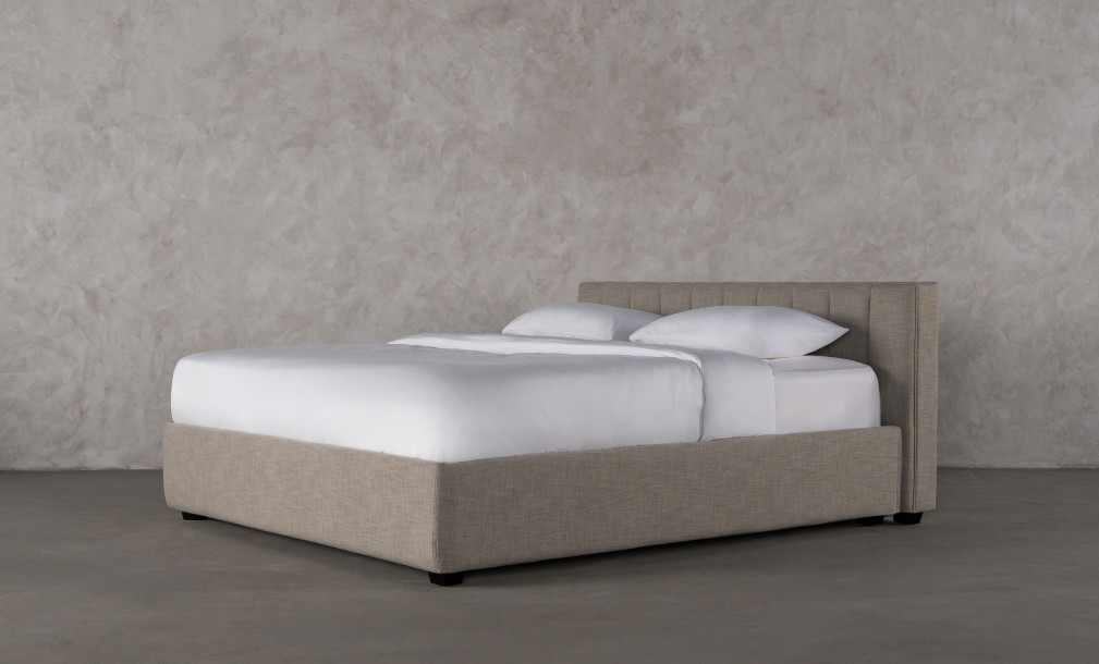 York Vertical Stripes Bed 160x200 cm (G149 col.15c)
