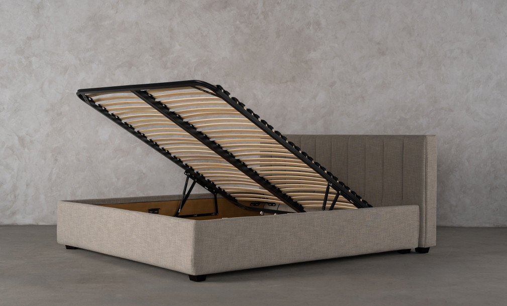 York Vertical Stripes Bed 200x200 cm (G149 col.15c)